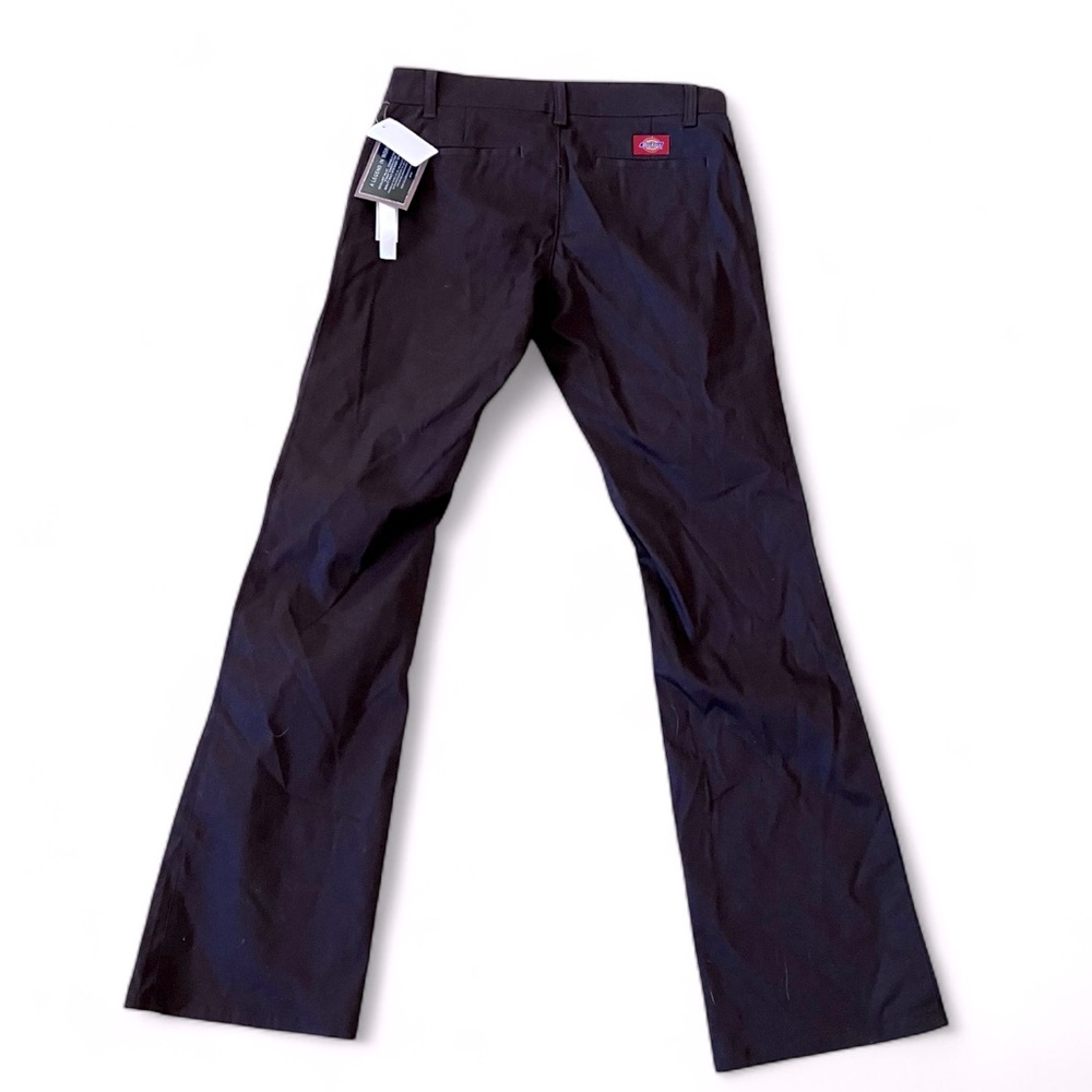 NWT Dickie’s Women’s Stretch Dark Chocolate Trousers, 9 - Picture 2 of 8